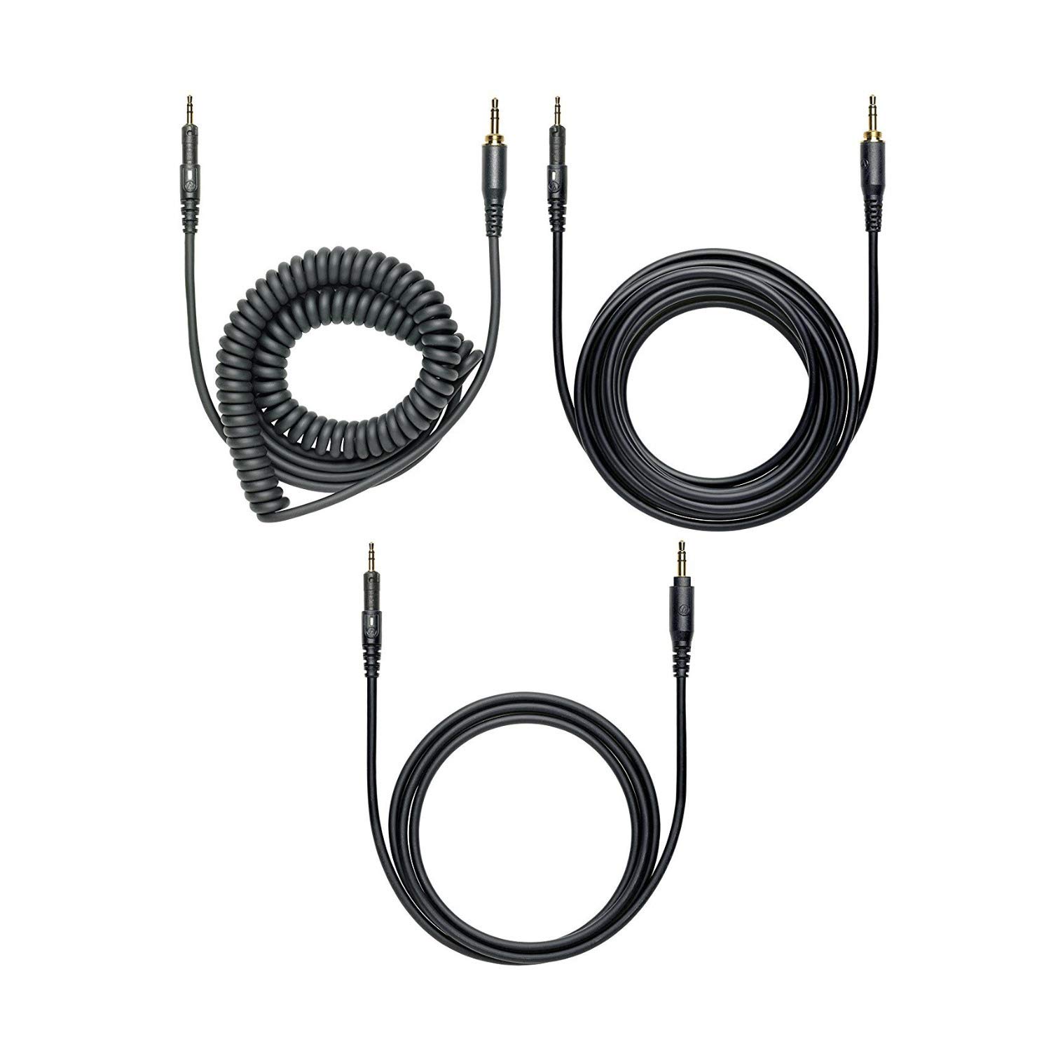 Audio-Technica ATH-M70x Professional Studio Monitor Headphones with Bamboo Wooden Headphone Stand Bundle - High-Fidelity Sound for Music Production, Recording & DJing (2-Piece Set)