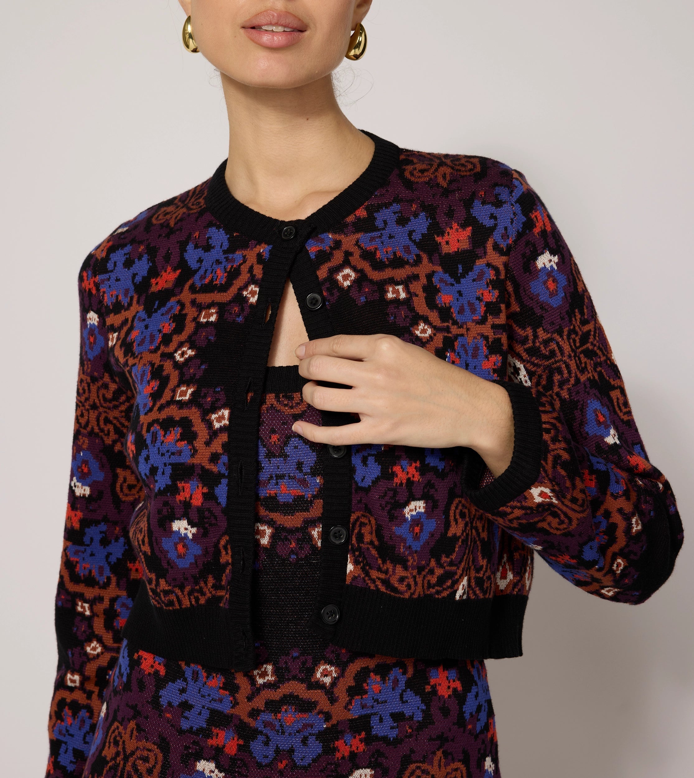 Marybeth Cardigan | Venezia Knit Sweater for Women | Cozy Winter Pullover | Perfect for Casual Outfits & Office Wear
