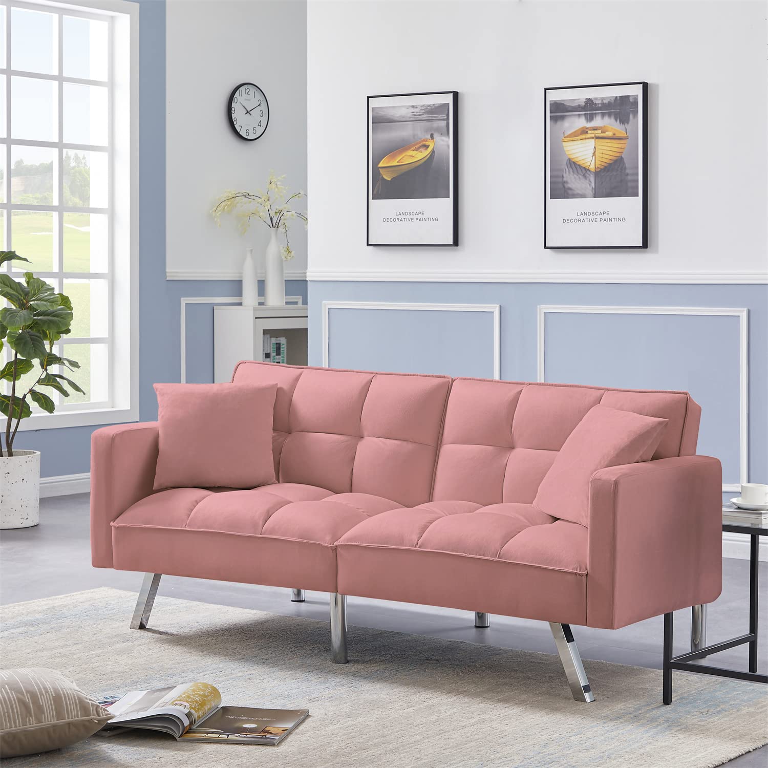 Convertible Futon Sofa Bed - 74