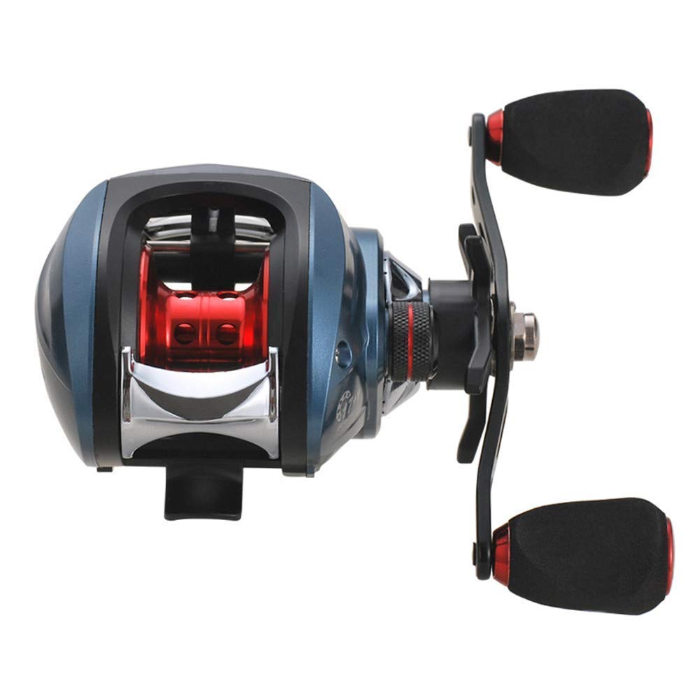 Best Left Hand Spinning Fishing Reel Combo - Corrosion Resistant Metal Gear for Saltwater & Freshwater Fishing | Lightweight Spinning Wheel for Bass, Trout & Surf Casting | Perfect for Beginners & Professional Anglers