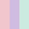 Pastel Pink, Purple & Mint