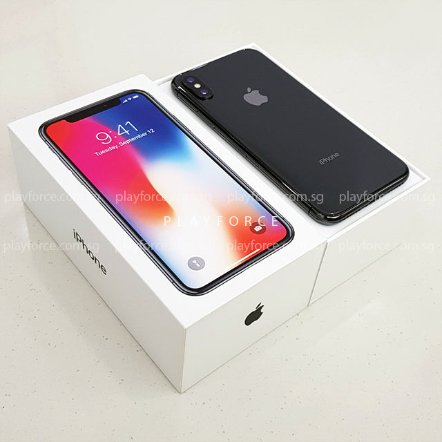 Apple iPhone X 256GB Space Gray Unlocked Smartphone with AppleCare - Perfect for Business, Travel & Daily Use