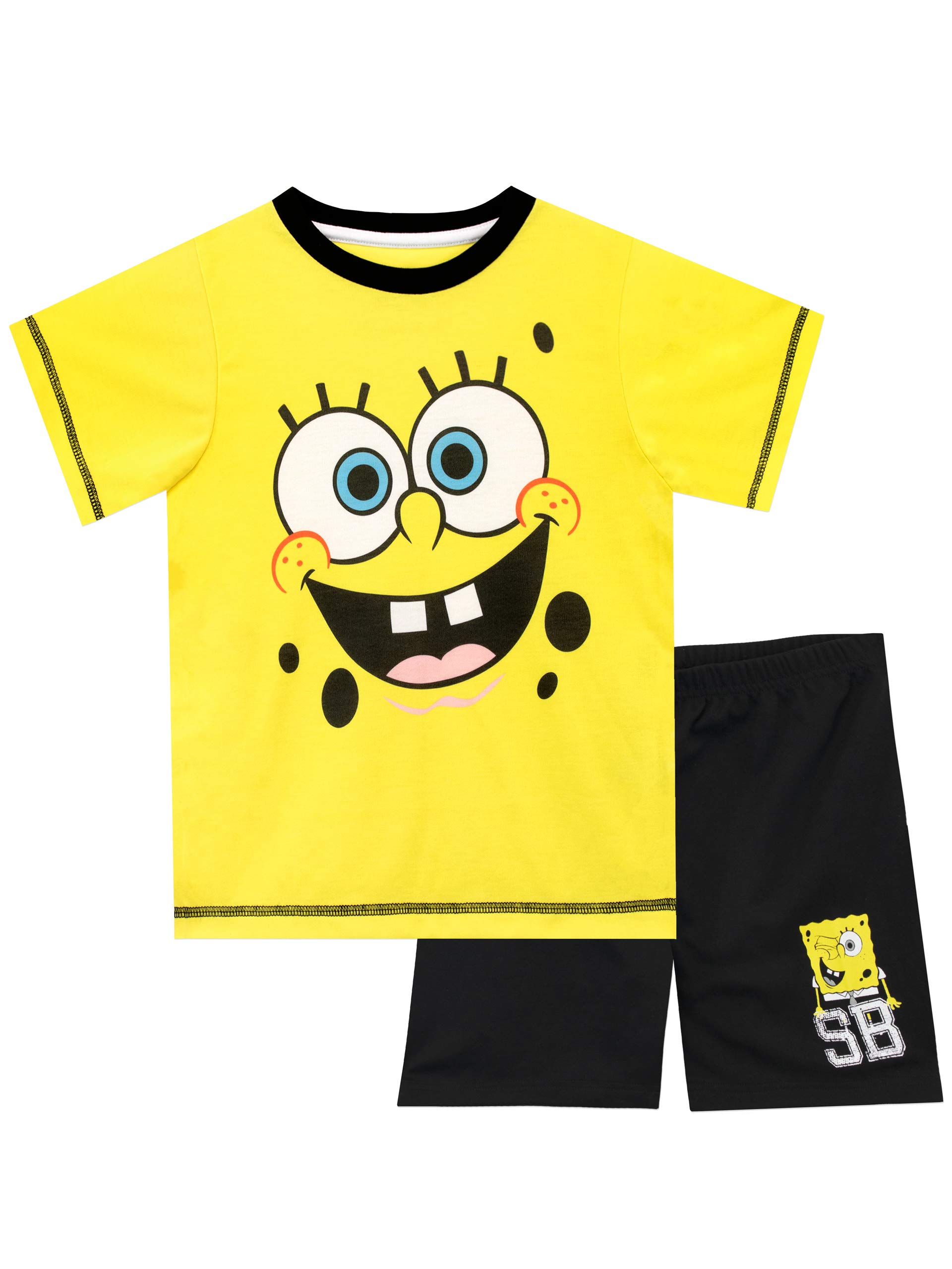 Spongebob Squarepants Pajamas for Boys - Soft Cartoon Character Sleepwear for Kids | Perfect for Bedtime, Sleepovers & Family Movie Nights