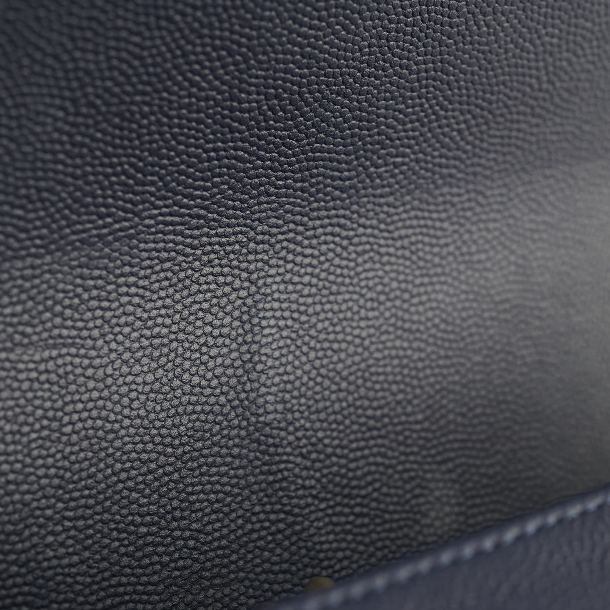 Chanel Boy Old Medium Flap Bag in Navy Caviar Leather - Perfect for Evening Events & Luxury Fashion Accessories