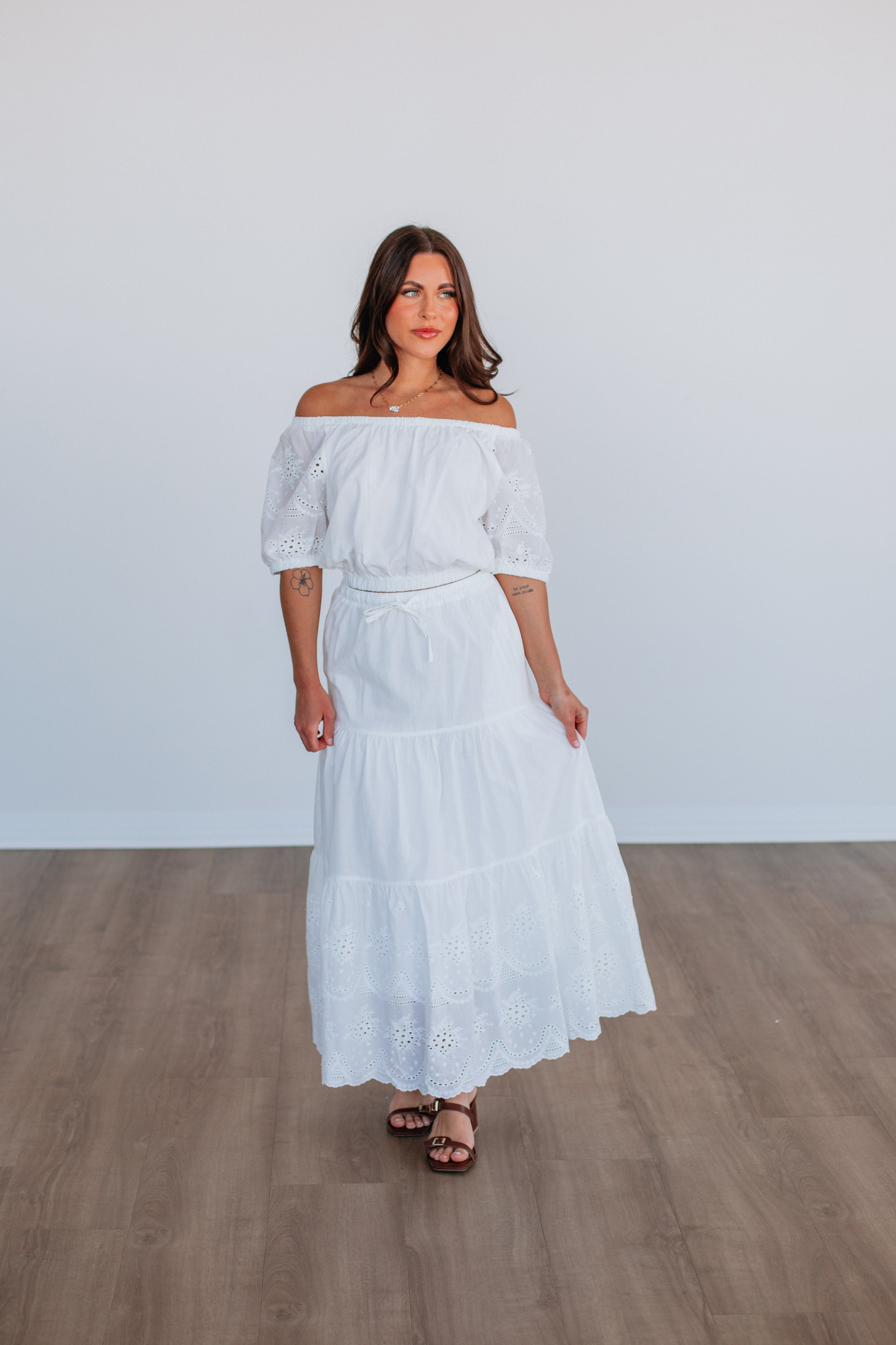 Adhara Maxi Skirt for Women - Flowy Boho Long Skirt with Pockets, Comfortable & Stylish - Perfect for Beach, Vacation, and Summer Outfits
