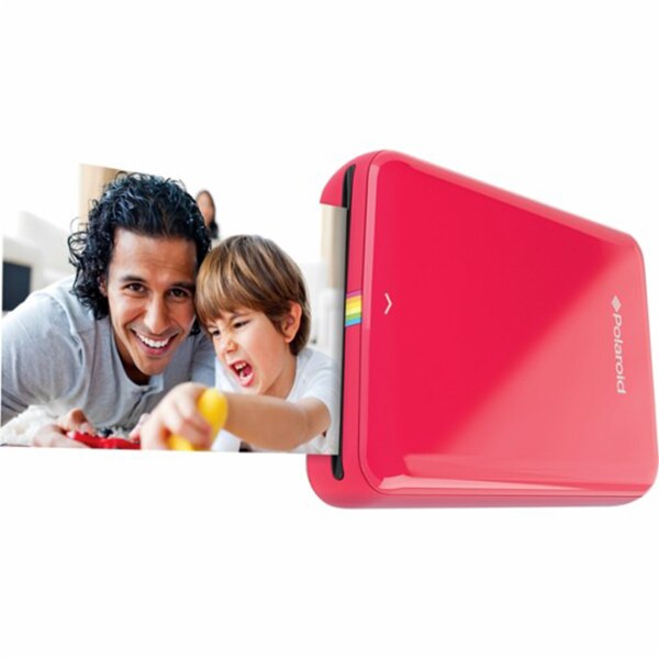 Polaroid Zip Mobile Instant Photo Printer - Portable Mini Printer for Smartphones, Print Photos Anywhere - Perfect for Travel, Parties & DIY Projects (Red)