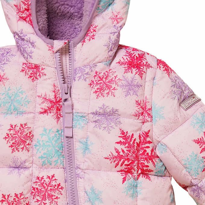 Spyder Baby One Piece Snowsuit for Boys & Girls - Blue, 9-12 Months - Warm Winter Outfit for Infants - Perfect for Snow Play, Skiing & Outdoor Adventures