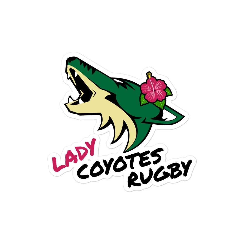 Lake Co Lady Coyotes Stickers - Premium Vinyl Decals for Laptops, Cars & Water Bottles - Perfect for Fans, Gifts & School Spirit