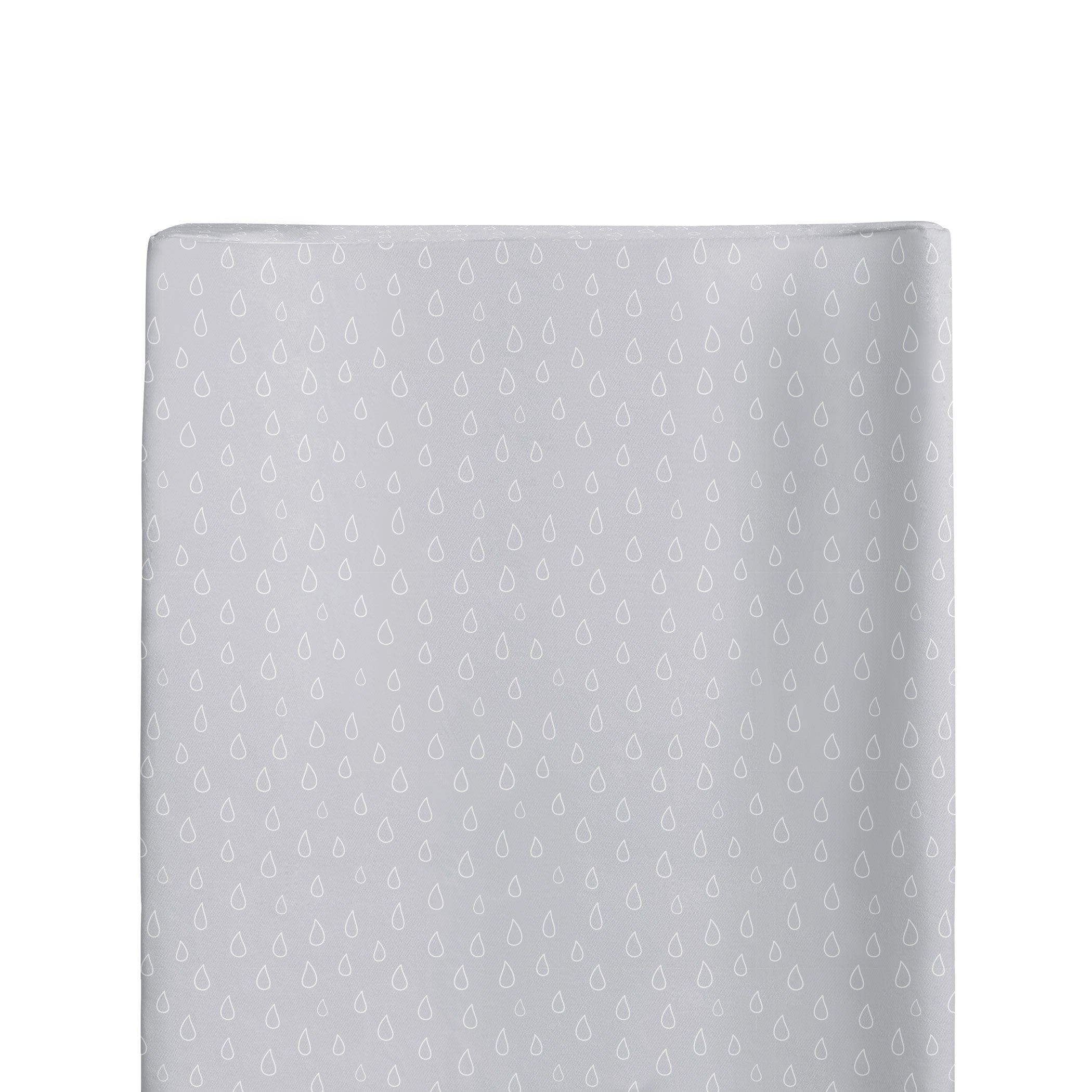 Nordic 2-Pack Waterproof Changing Pad Covers - Soft Grey & Sand Colors for Baby Nursery | Ideal for Diaper Changing Tables, Cribs & Travel Use