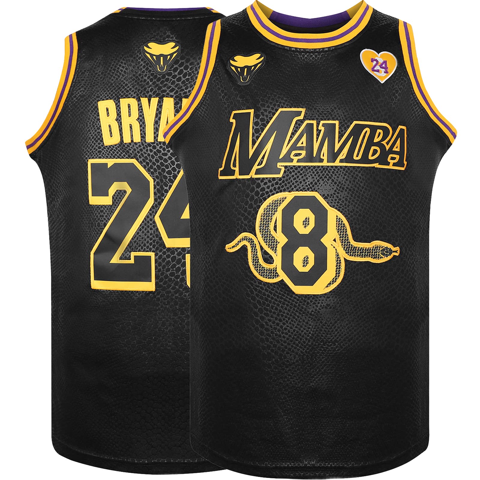 90s Hip Hop Basketball Jersey - Snakeskin Stitched for Sports & Fashion