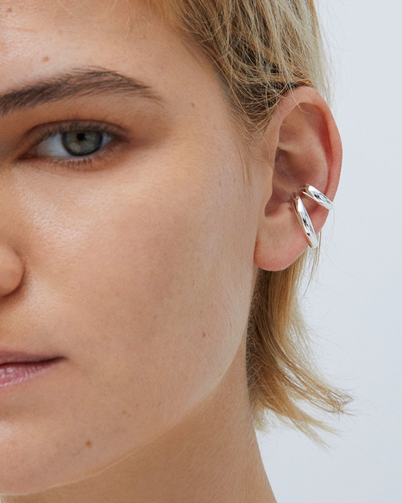 Sila Ear Cuff Set for Women - Small & Large Size Non-Piercing Earrings - Perfect for Parties, Weddings & Everyday Fashion Accessories