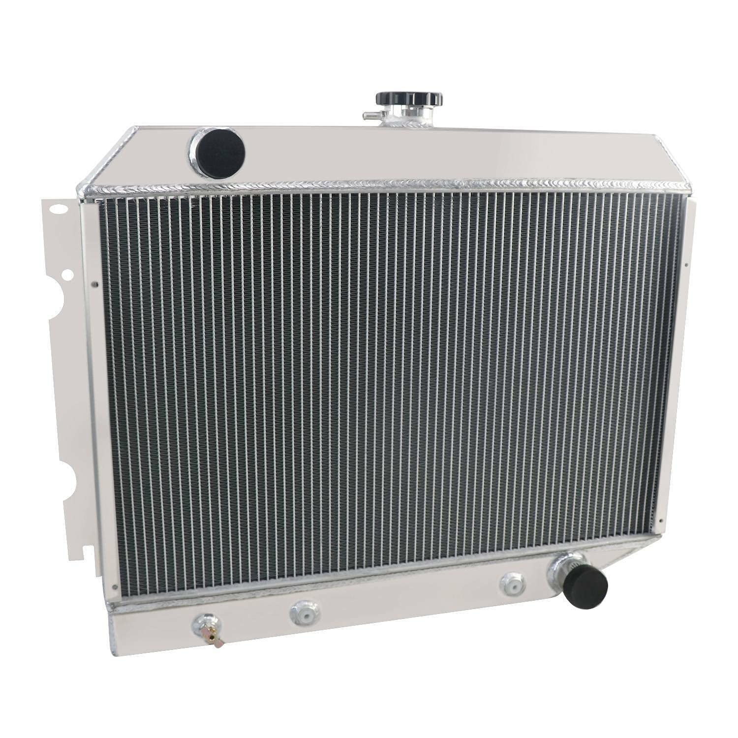 3 Row Aluminum Radiator Shroud Fan for 1968-1974 Dodge Mopar Charger Small Block 26