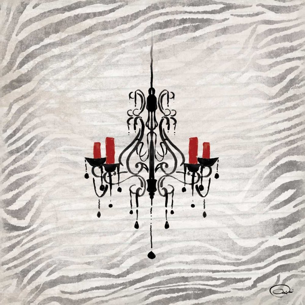 OnRei 12x12 Chandelier Art Print Poster - Elegant Home Decor for Living Room, Bedroom & Office Wall