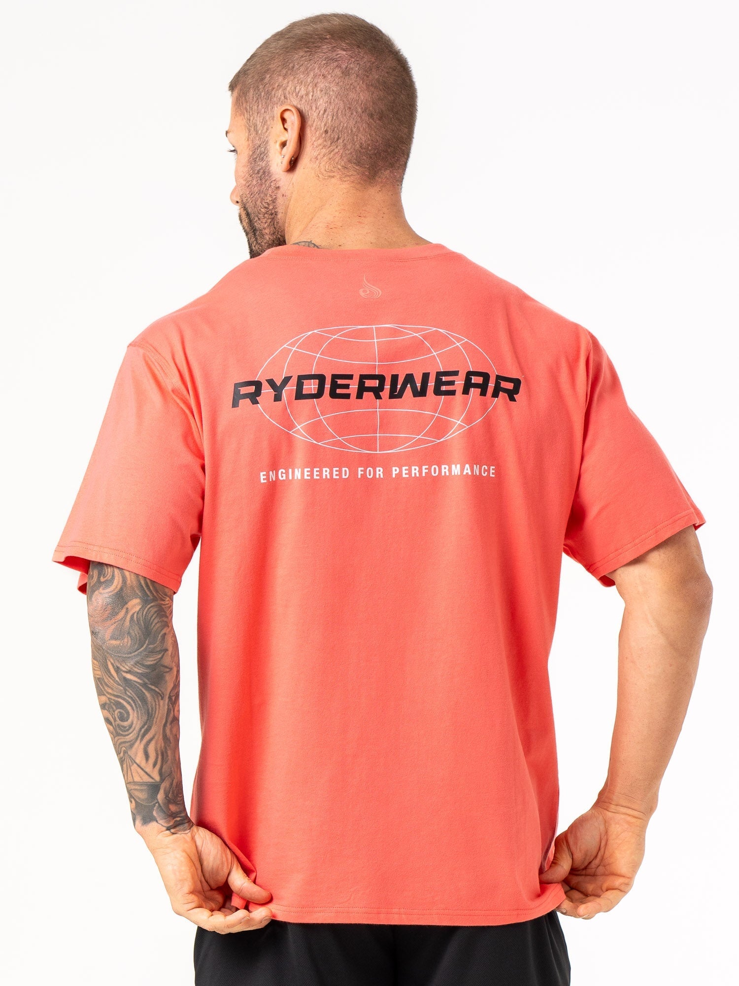 Energy Oversized T-Shirt for Women - Soft Coral Cotton Tee | Comfortable Loungewear & Casual Streetwear
