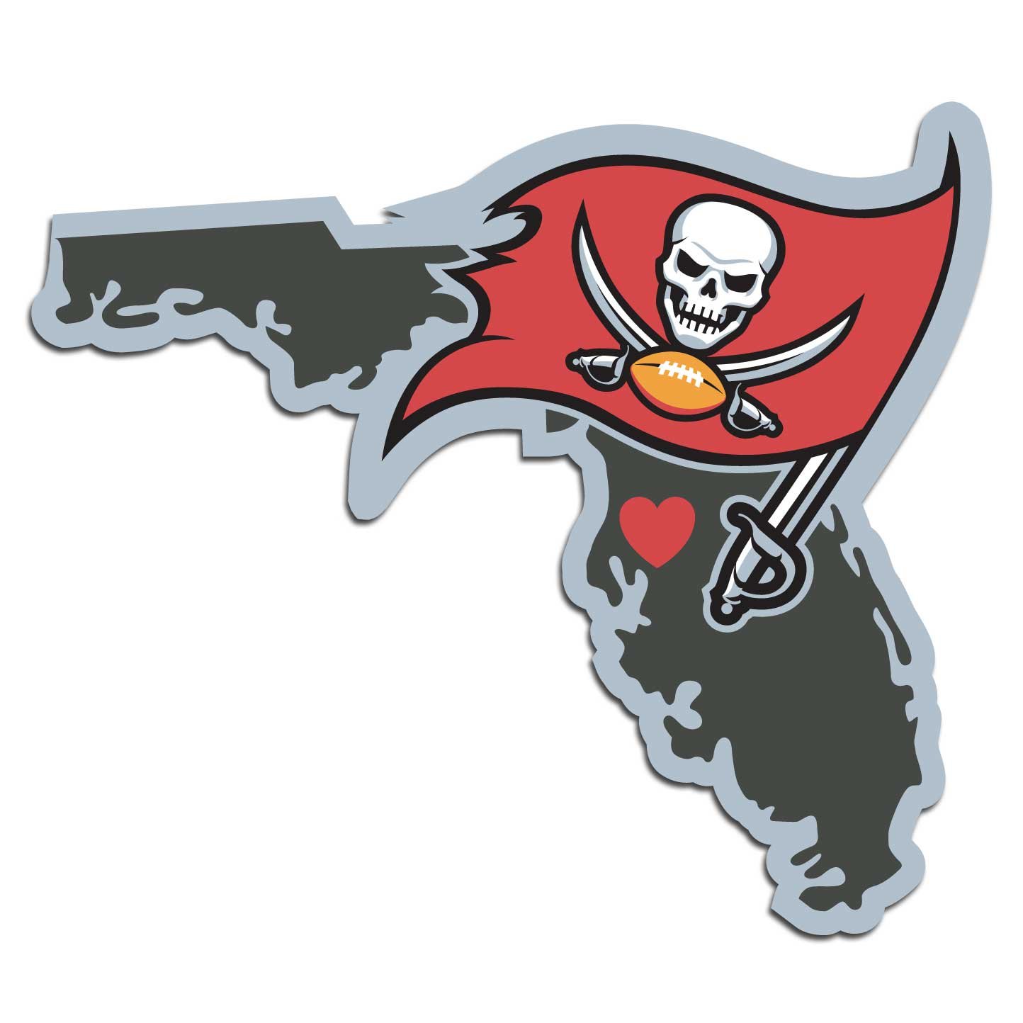 NFL Team Logo Decal - Unisex Vinyl Sticker for Home, Office & Car - Show Your State Pride with Siskiyou NFL Decals