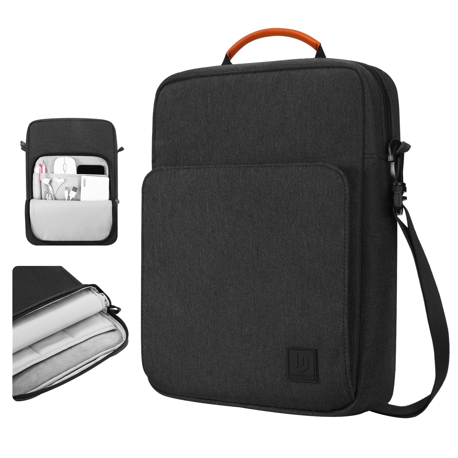 Dadanism 9-11 Inch Tablet Sleeve Case with Adjustable Shoulder Strap - Compatible with iPad 10th Gen 10.9