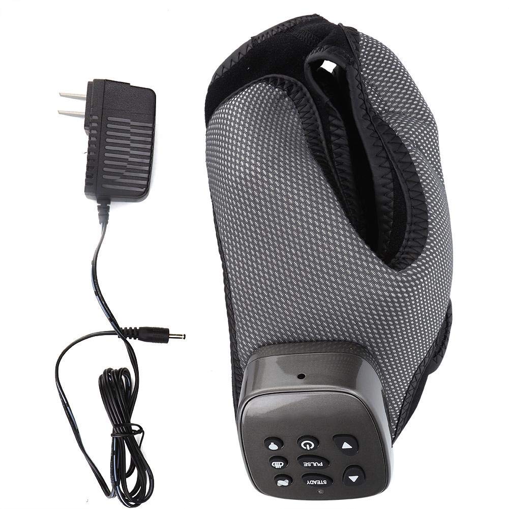 ZJchao Electric Foot and Ankle Massager with Shiatsu, Vibration & Heat - 3-Level Intensity for Pain Relief, Heel Comfort - Perfect for Home Relaxation, Office Stress Relief & Post-Workout Recovery