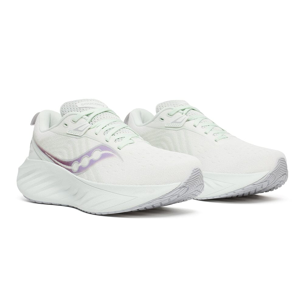 Saucony Women's Triumph 22 Running Shoes - Lightweight Cushioned for Long Distance & Marathon Training - Perfect for Road Running, Gym Workouts & Daily Jogging