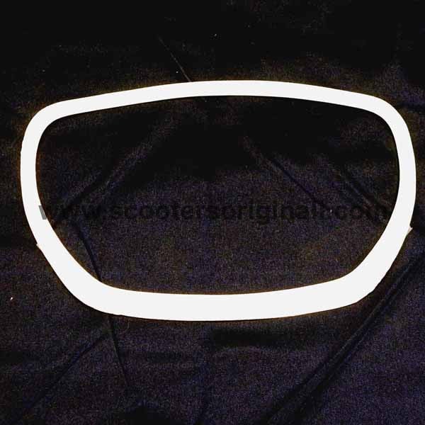 Vespa Headlight Gasket SS Trapezoidal (Under Lens) - Durable Replacement Part for Vespa Scooter Lighting System - Perfect for Restoration Projects & DIY Repairs