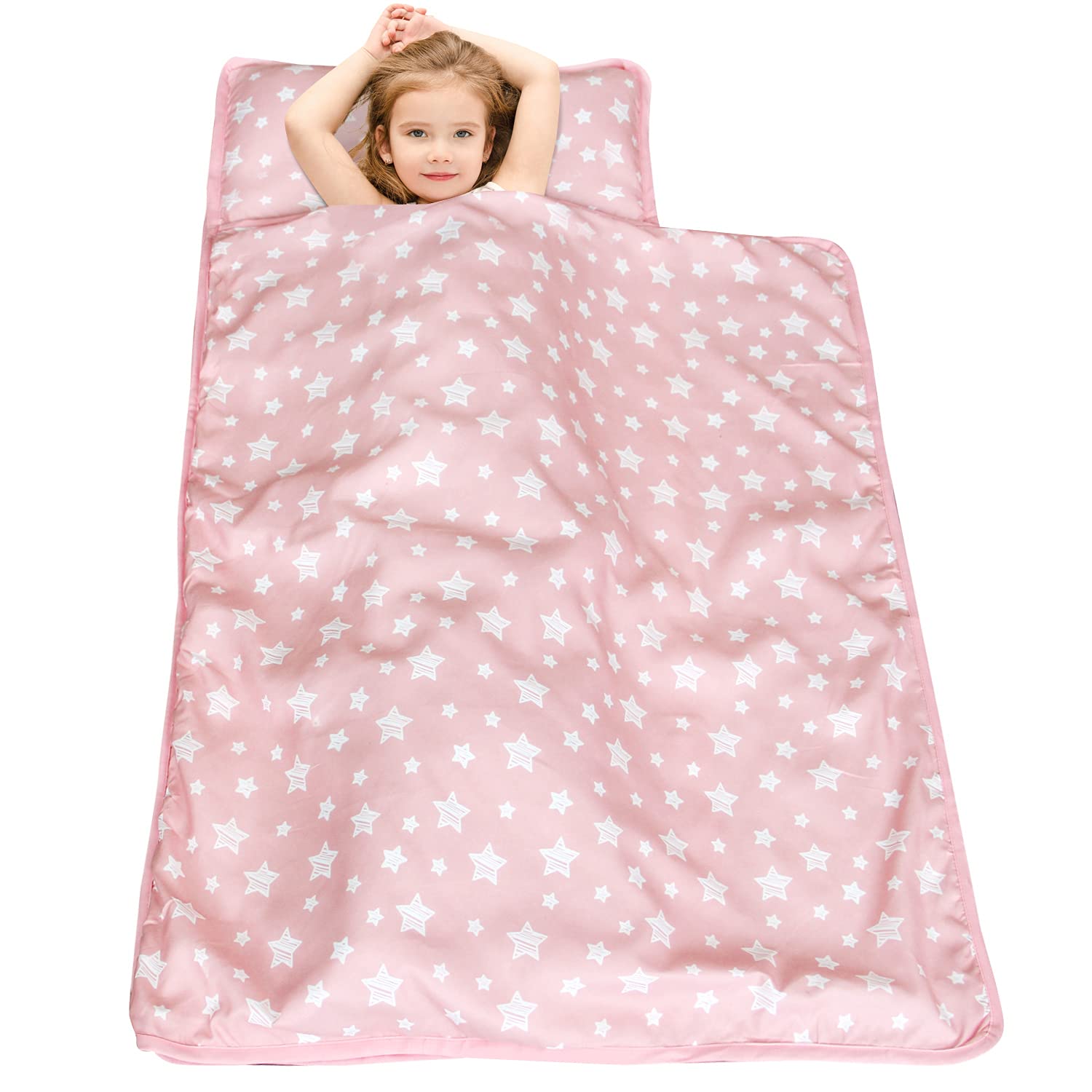 Best Toddler Nap Mat for Daycare & Preschool - Soft, Portable & Washable Sleeping Pad for Kids - Perfect for Naptime, Travel & Sleepovers