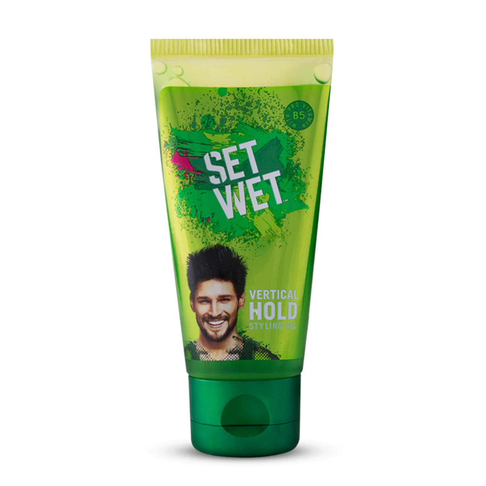 Set Wet Hair Gel Wet Look & Vertical Hold Combo (50ml Tubes) - Strong Hold Styling for Men & Women, Perfect for Parties, Weddings & Everyday Use