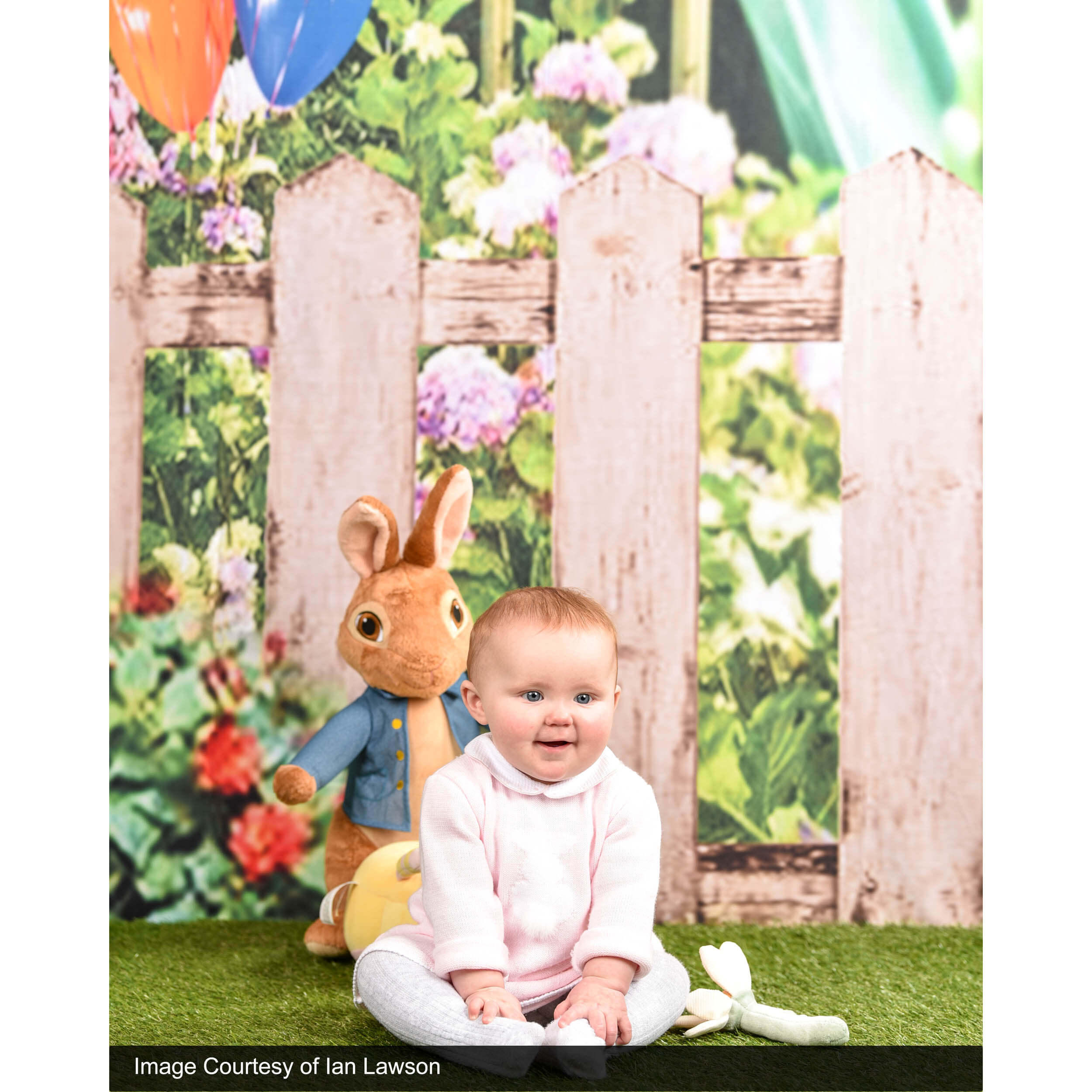 3x4m Colorful Lawn Park Printed Background for Kids' Birthday Party, Baby Shower, Photo Booth Props - Design 1 (Clearance Sale) - Perfect for Outdoor Events, Themed Parties & Photography Backdrops
