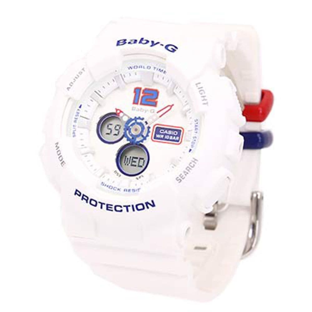 CASIO BABY-G BA-120TR-7BDR Digital Sport Watch for Women - Shock Resistant, Water Resistant, LED Light - Perfect for Running, Swimming & Outdoor Activities