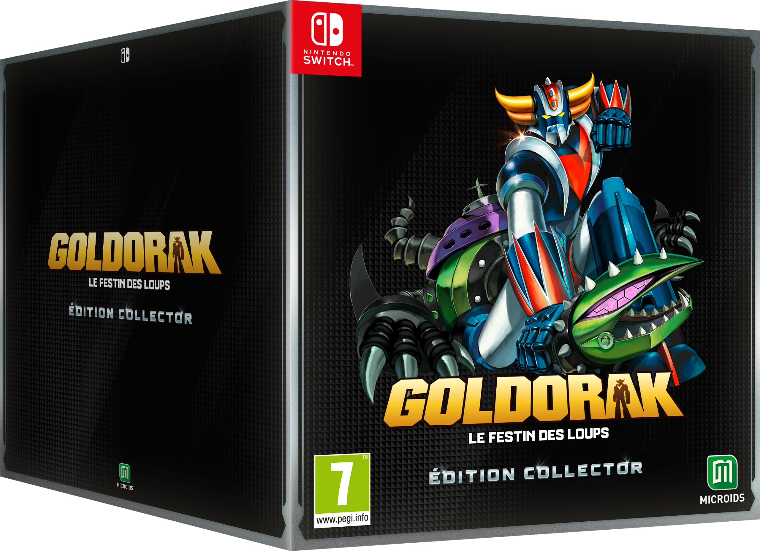 UFO Robot Goldorak: The Feast of the Wolves Collector's Edition for Nintendo Switch | Anime Action Game | Perfect for Anime Fans & Retro Gaming Collectors
