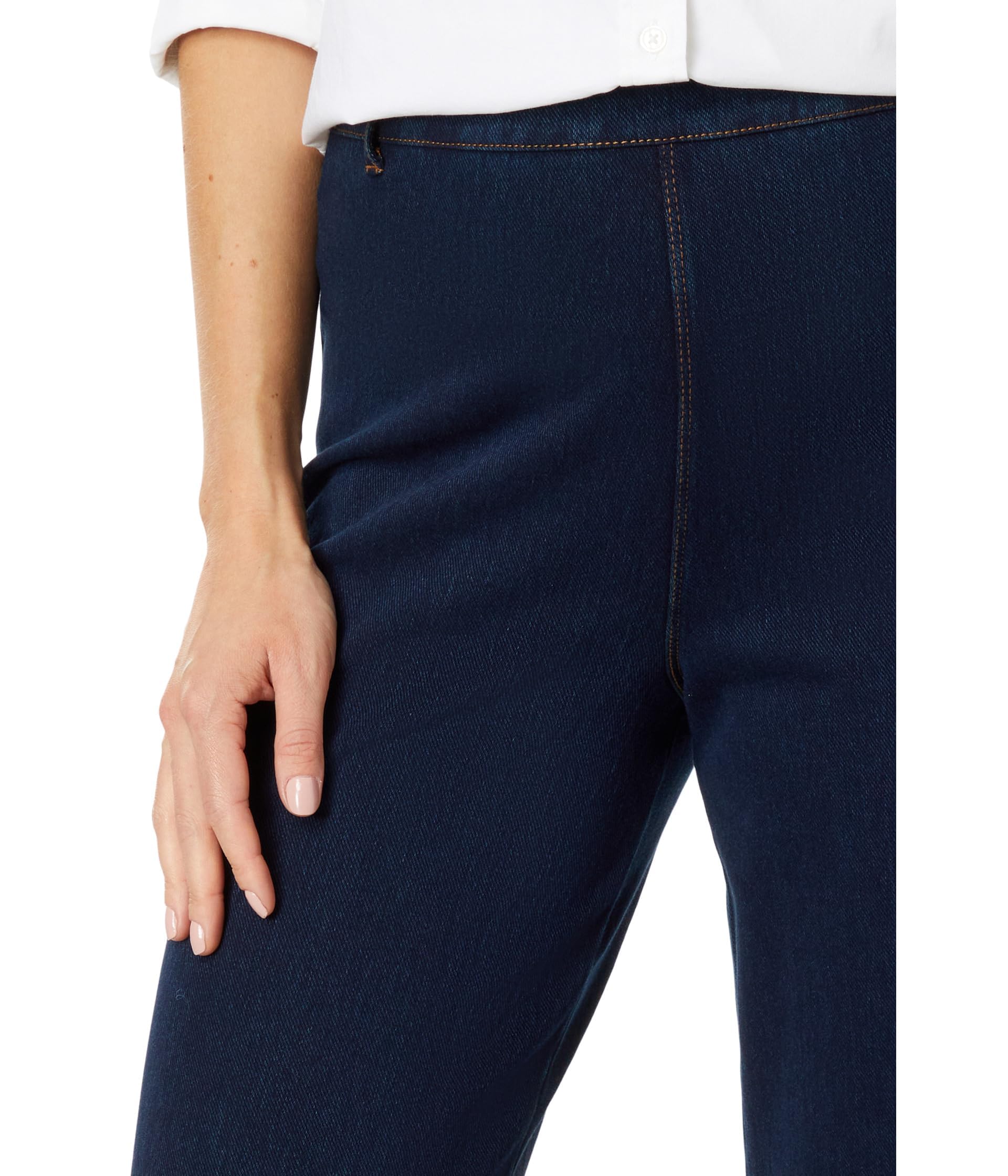 Lyssé Erin Wide Leg Jeans for Women - High Waisted Stretch Denim Pants | Comfortable & Stylish Casual Wear for Everyday Outfits & Office Looks