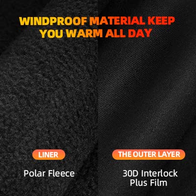 ROCKBROS Balaclava Ski Mask for Women & Men - Cold Weather Full Face Mask for Skiing, Cycling, Motorcycling & Outdoor Winter Sports - Windproof & Breathable - Black
