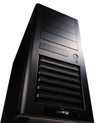 Lian Li PC-6010 Mid Tower ATX Computer Case - Handcrafted Aluminum Design in Black or Silver - Perfect for Gaming PC Builds & High-Performance Workstations