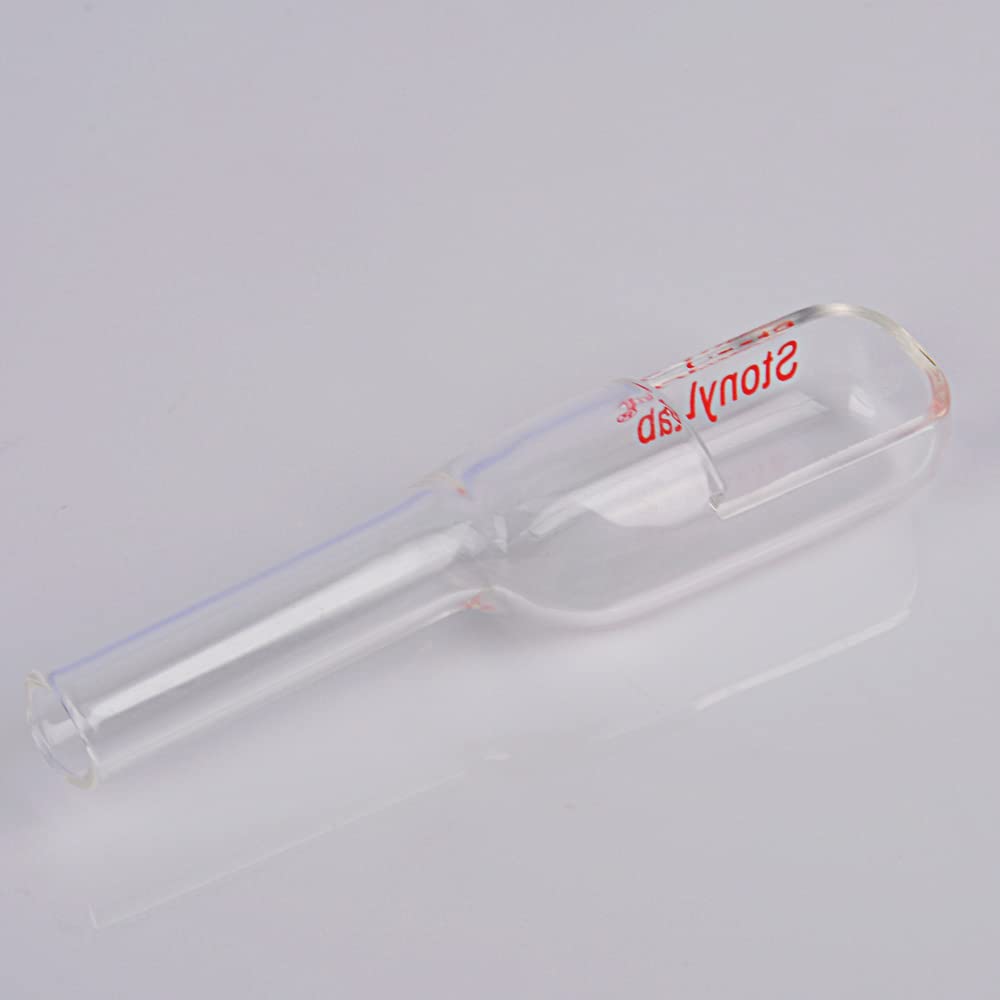 Stonylab Borosilicate Glass Weighing Funnel with Pouring Neck - Premium Lab Funnel for Precise Sample Transfer & Chemical Measurement | Ideal for Laboratory Research, Chemistry Experiments & Scientific Applications