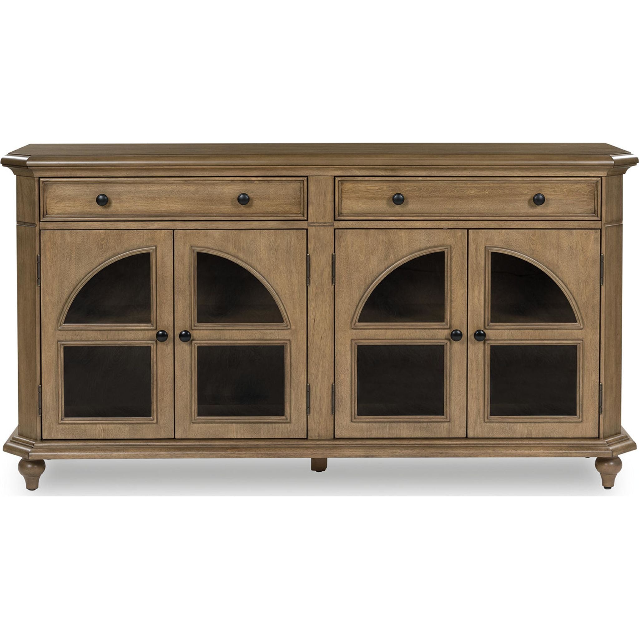 Barlomore Accent Cabinet - Brown Wood Side Table for Living Room, Bedroom & Entryway Storage | Stylish Home Decor Furniture