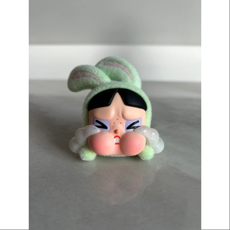 Powerpuff Girls Crybaby Bunny Buttercup Plush Toy - Cute Cartoon Collectible for Kids & Fans - Perfect for Gifts, Room Decor, and Playtime Fun