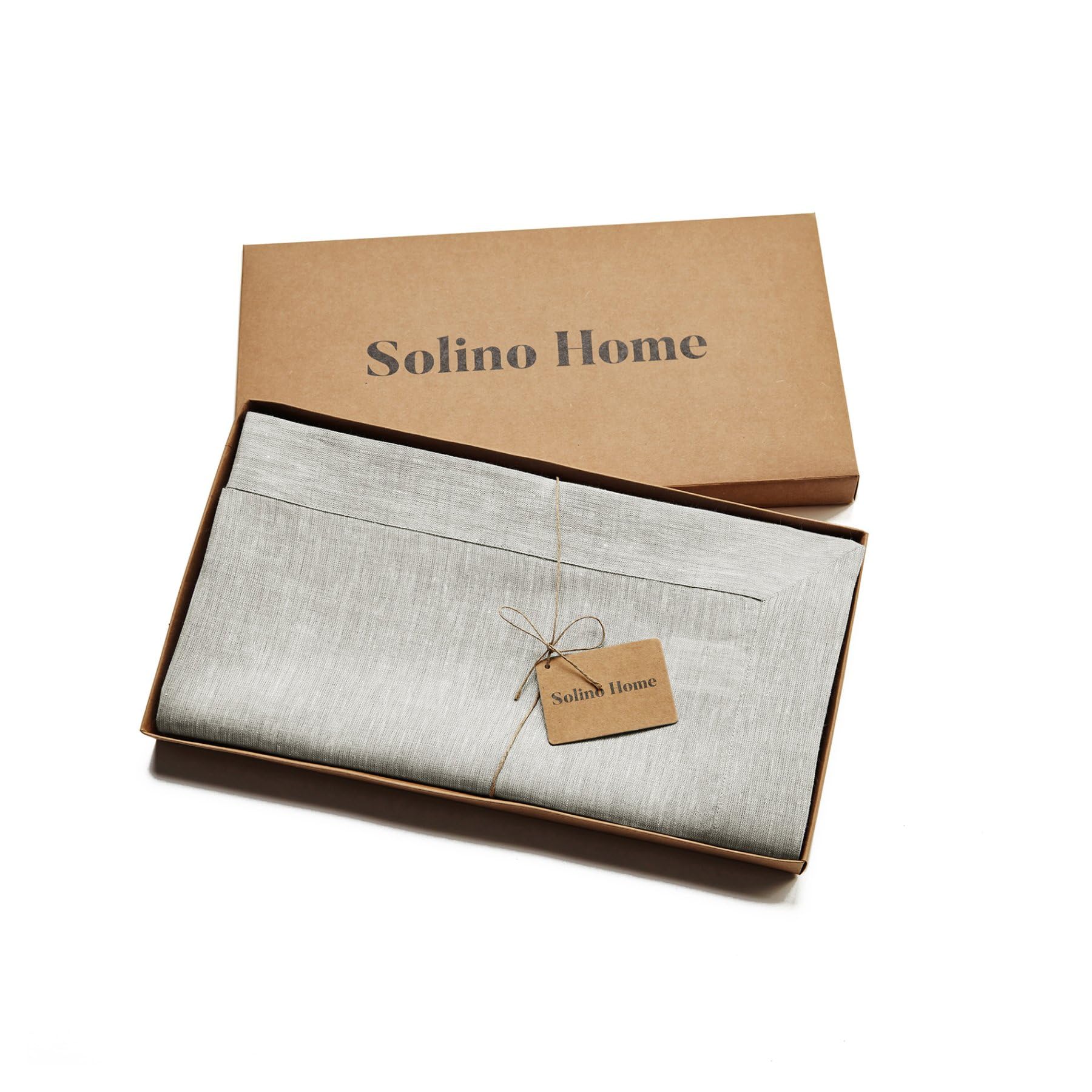 Premium 100% Pure Linen Tablecloth 60