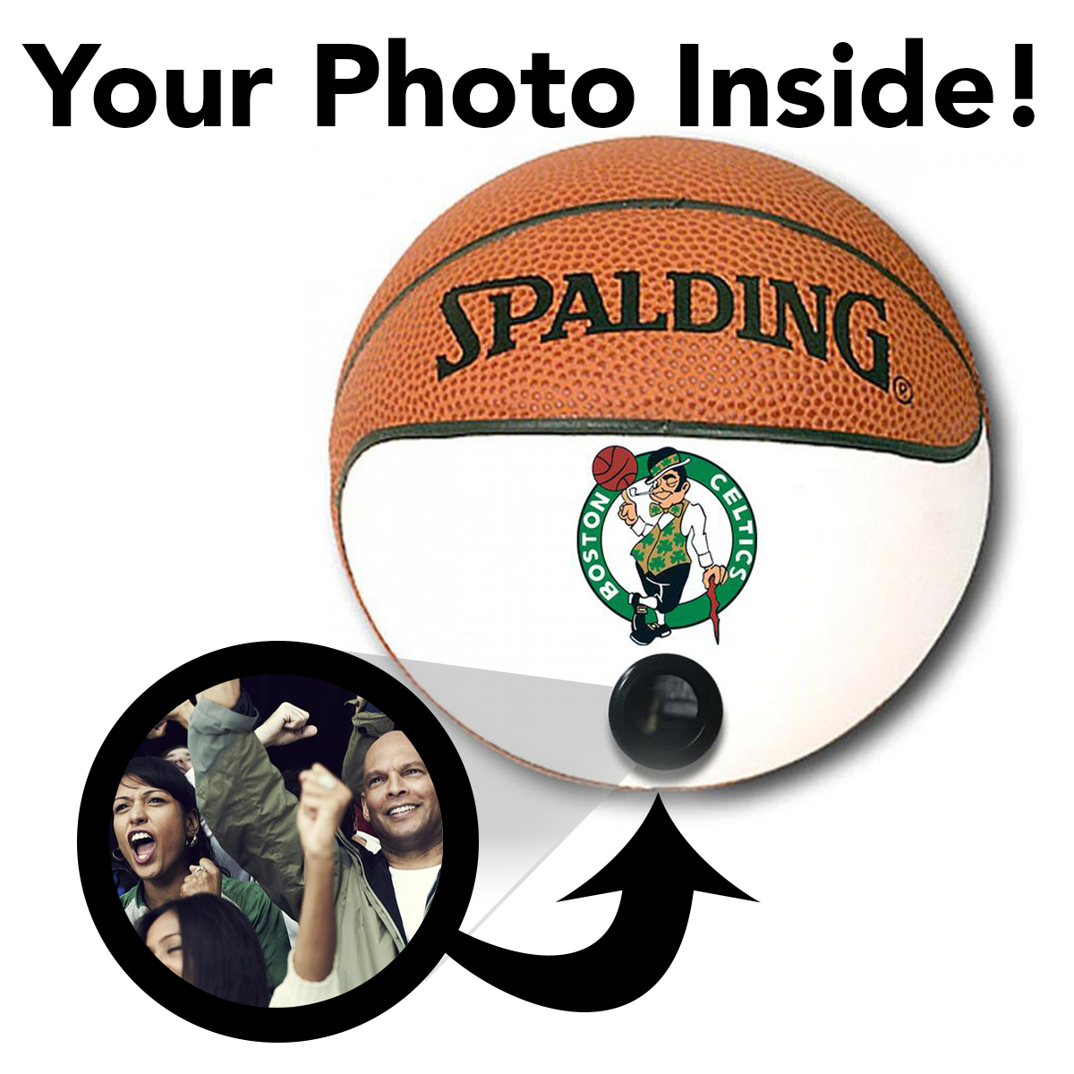 Boston Celtics NBA Miniature Basketball - Collectible Sports Memorabilia for Fans, Home & Office Decor, Gift for Basketball Lovers