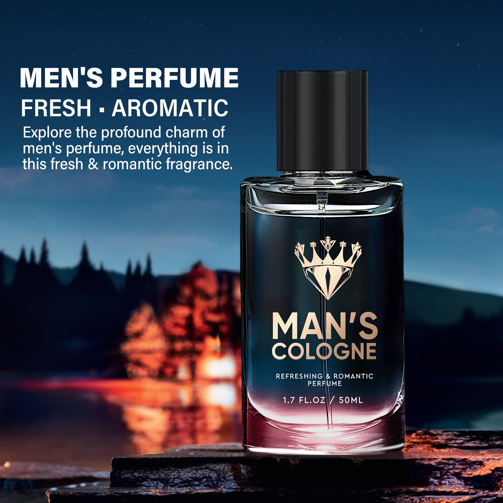 Best Pheromone Cologne for Men - Long Lasting Seductive Perfume to Attract Women & Boost Confidence | Show Your Handsome Charm | Perfect for Dates, Night Out & Special Occasions | 03AA