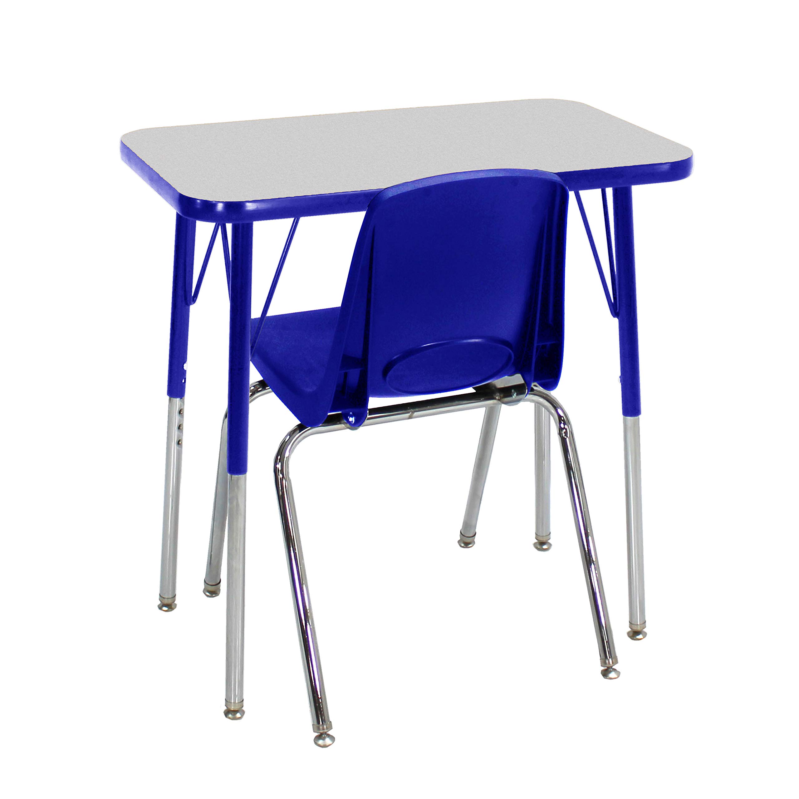 Adjustable Student Activity Tables & Chairs Set for Classroom - 30x18