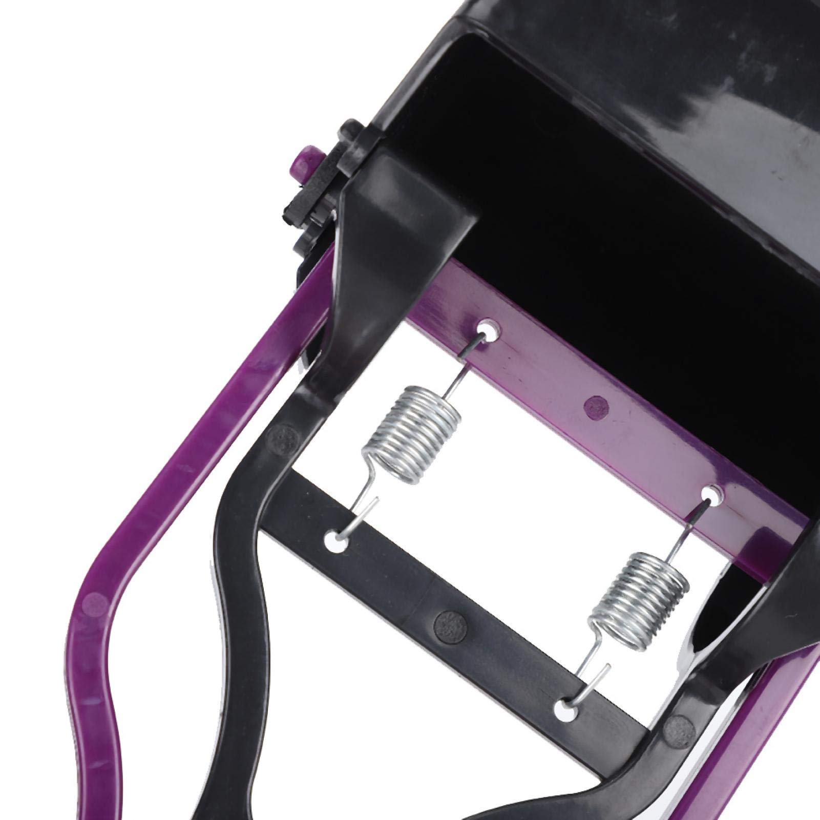 Dog Waste Scooper with Garbage Bags - Pet Pooper Scooper for Dogs & Cats - Durable Animal Waste Cleaning Tool for Grass & Yards - Purple (Perfect for Backyard, Park & Outdoor Cleanup)