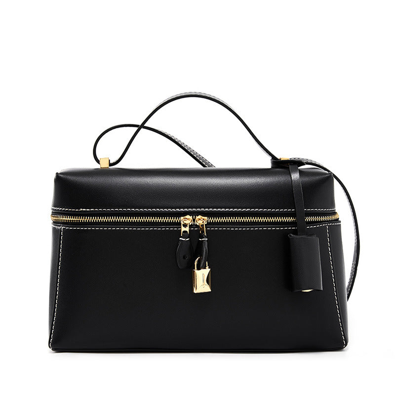Structured Mini Box Bag for Women - Stylish Crossbody Handbag for Everyday Use, Work, and Travel