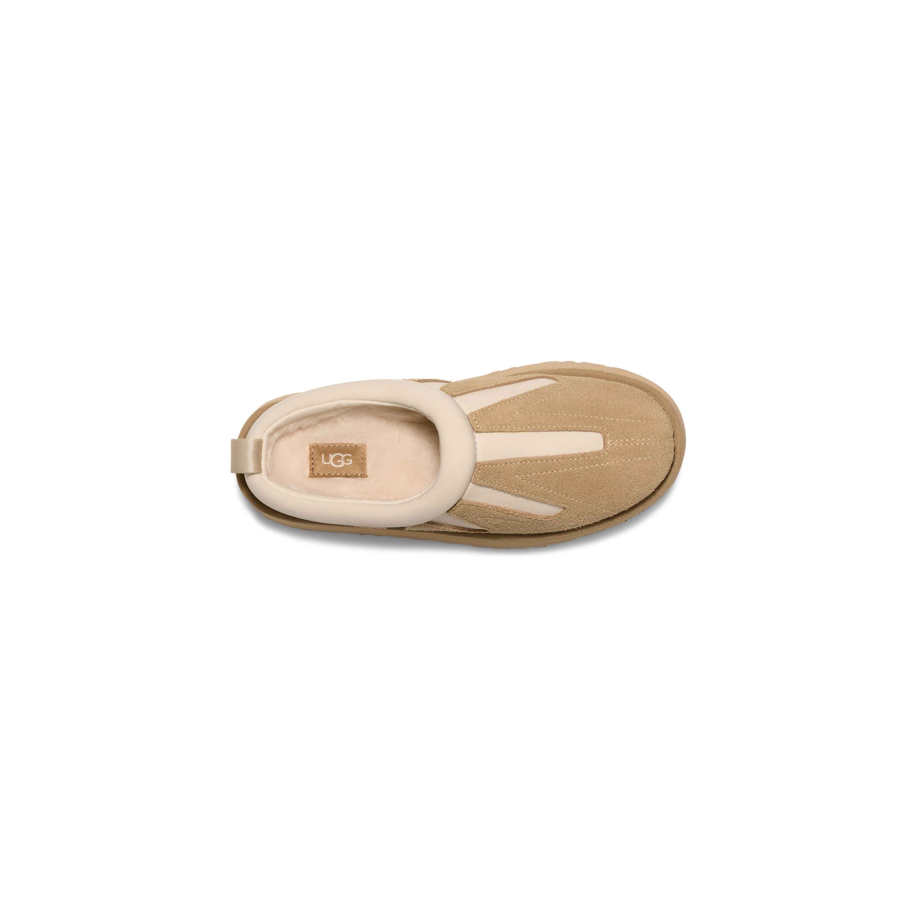 UGG Women's Tazz Sunwave Slippers - Cozy Fuzzy House Shoes with Memory Foam for Indoor/Outdoor Wear - Perfect for Winter, Home, Lounge & Travel Comfort