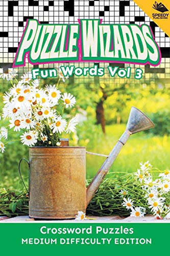 Medium Difficulty Crossword Puzzles - Fun Words Vol 3 for Brain Training
