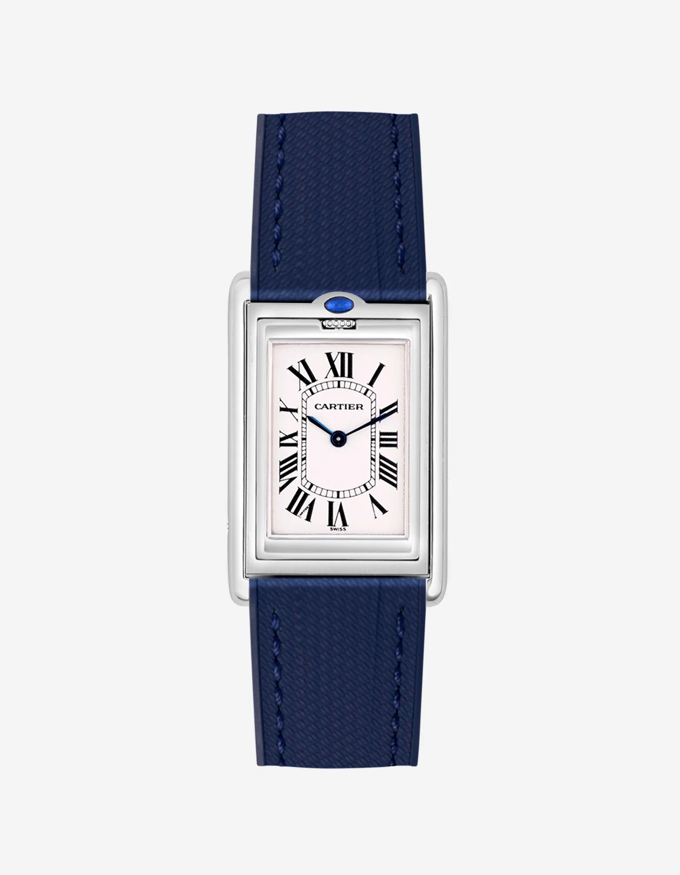 20mm Rubber Watch Strap Replacement for Cartier Basculante - Durable Waterproof Band for Men & Women - Perfect for Sports, Swimming & Everyday Wear