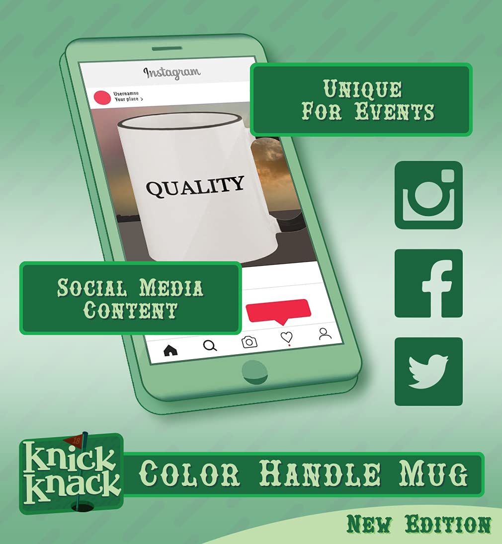 11oz Black Coffee Mug with Colored Handle & Rim - Perfect for Home, Office & Gifts | Coffee Before Talkie Ceramic Cup