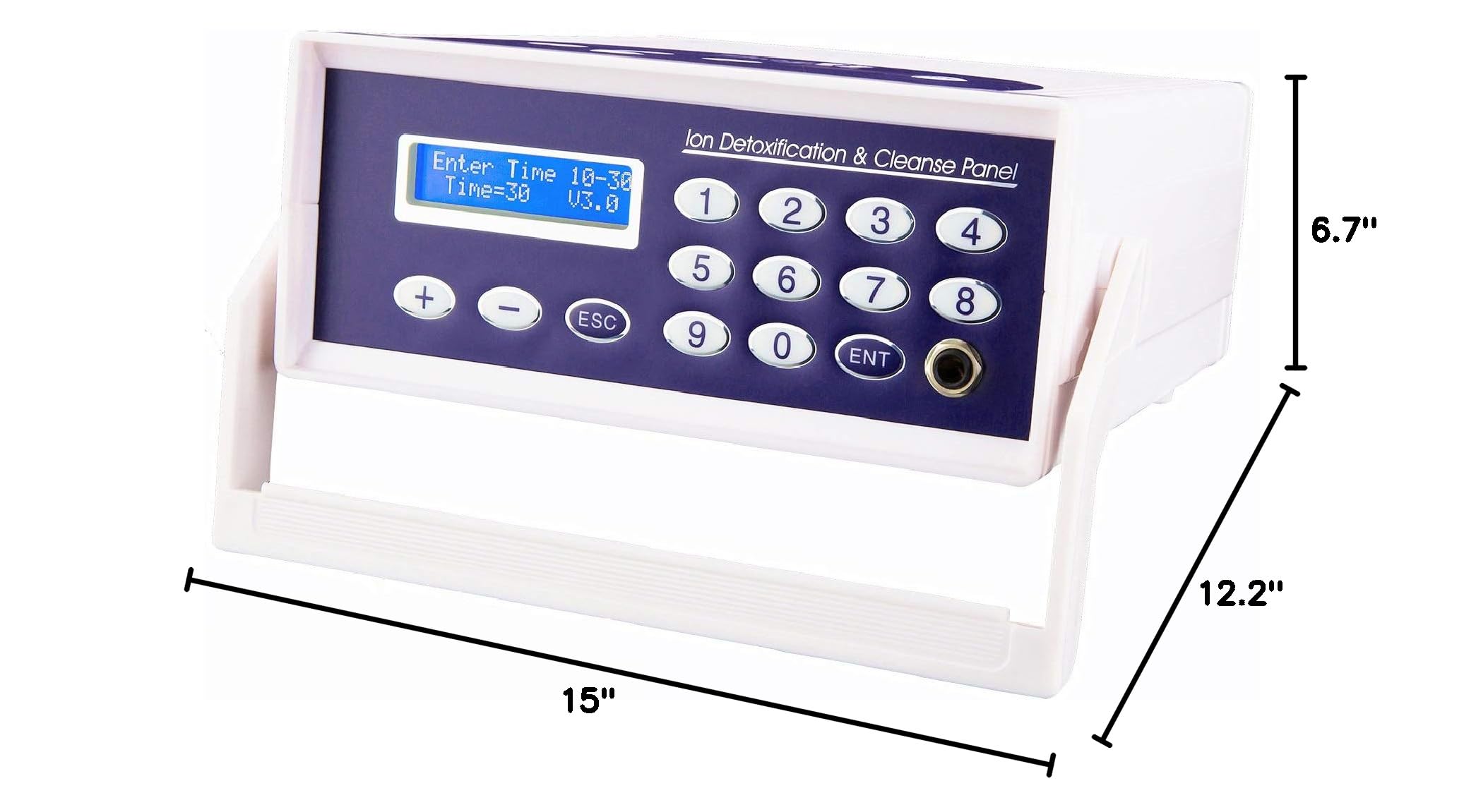 Ionic Detox Foot Bath Machine - Foot Detox Spa System with Wrist Strap & Far Infrared Waistbelt for Home Relaxation, Detoxification & Pain Relief - Perfect Holiday Gift for Health & Wellness
