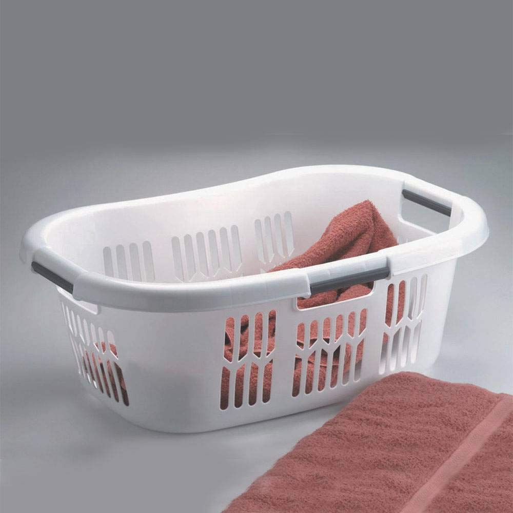 Amish-Made Rolling Laundry Cart with 1 Bushel Basket - Heavy Duty Mobile Laundry Hamper for Bedroom, Closet & Laundry Room Organization