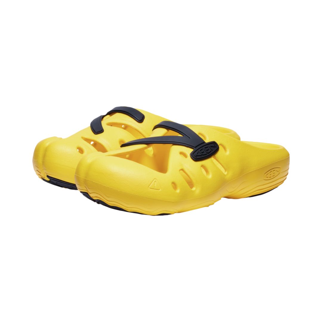 YOGEEZ Comfortable Clogs for Women & Men - KEEN Yellow/Black Slip-Resistant Shoes - Perfect for Garden, Beach, and Outdoor Activities