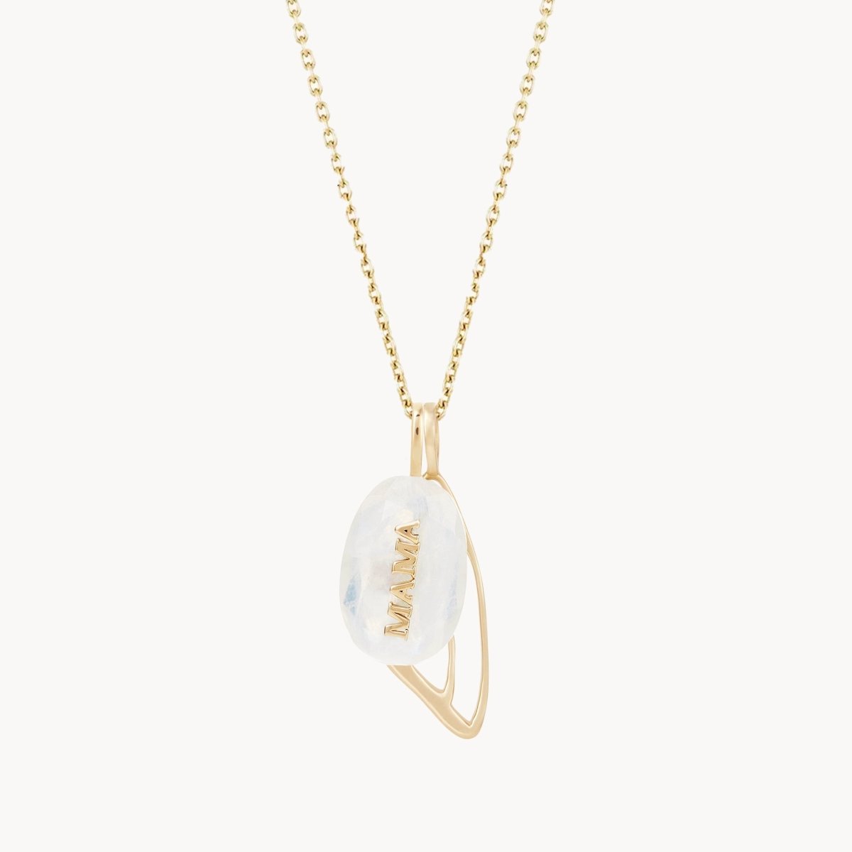10K Yellow Gold Classic Mama Necklace Bundle - Elegant Gift for Mothers, Grandmothers & Loved Ones | Perfect for Birthdays, Anniversaries & Mother's Day