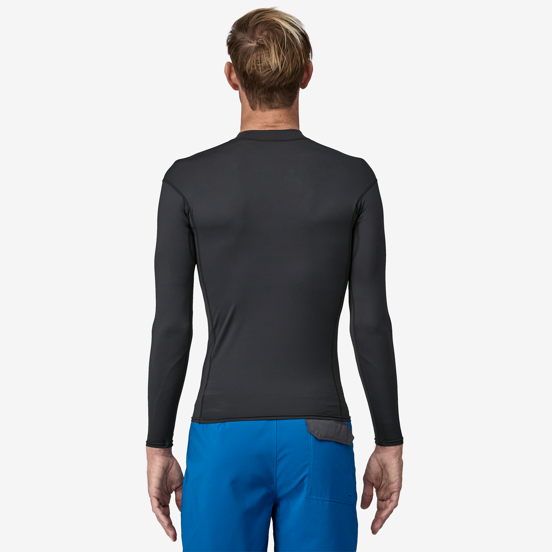 Men's Long Sleeve Rash Guard UV Protection Shirt - Surfing, Swimming & Outdoor Water Sports Sun Shirt