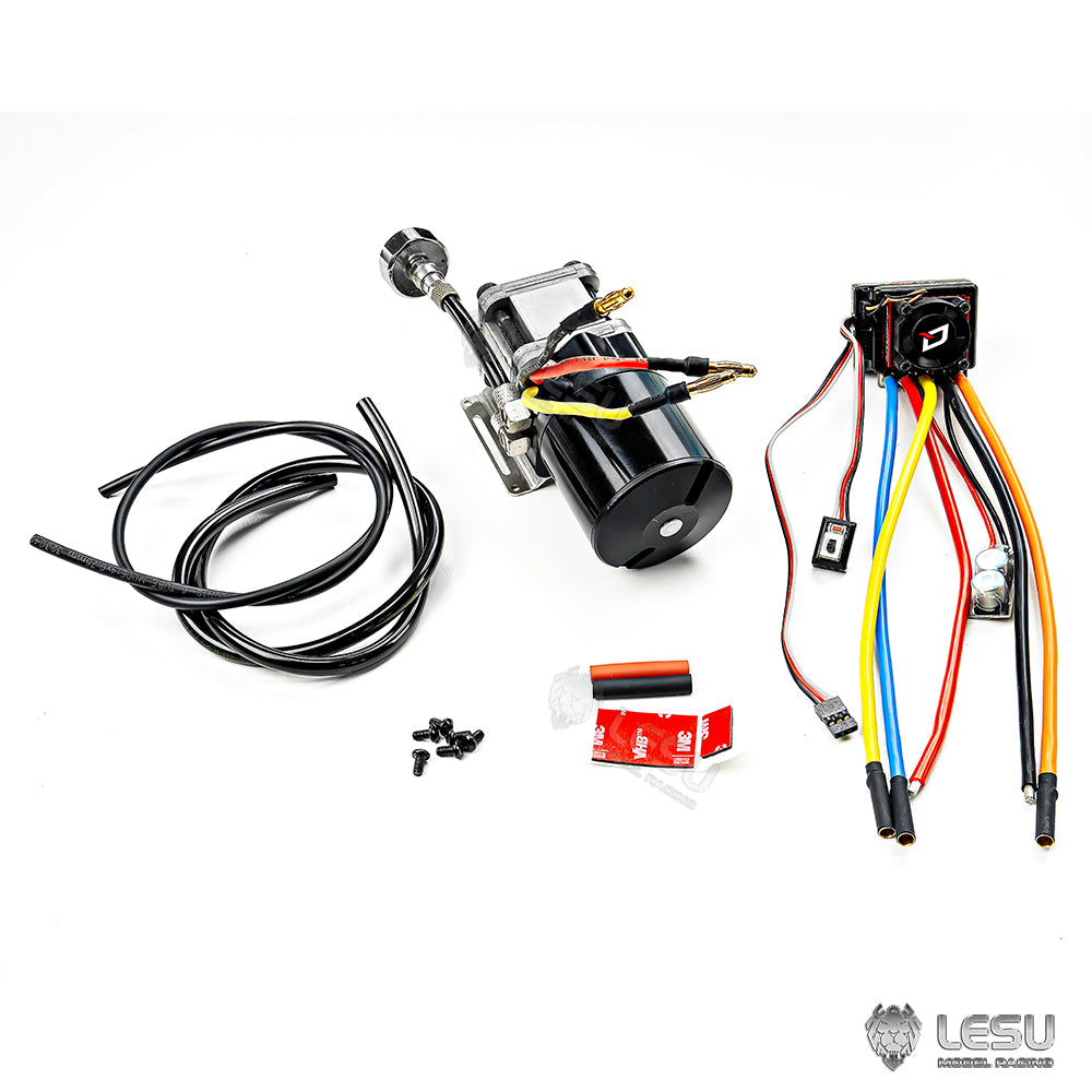 1/14 Scale LESU RC Metal Hydraulic Wheeled Excavator Model - ET30H with Pump Cabin, Sticker Display, Grapple, Ripper Bucket & Scraper Compactor - Perfect for Construction Toy Collection, RC Hobbyists and Model Display Scenes